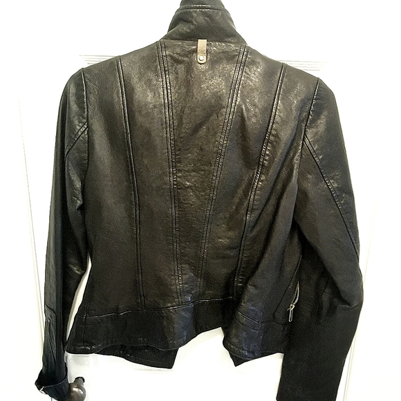 Mackage lambskin leather jacket - Picture 5 of 7